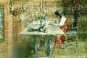 Carl Larsson hilda painting